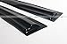 2001 - 2005 Lexus IS300 Mugen Style Door Window Visors Rain Defector Rain Guard