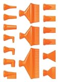 Loc-Line Coolant Hose Component, Acetal Copolymer, 16 Piece Nozzle Rama Set, 1/4" Hose ID