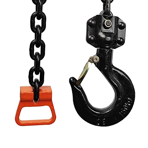 TOYOINTL Manual Lever Hoist Chain Hoist 0.75Ton 1650Lbs 1.5M 5ft Lift