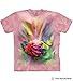The Mountain mens Healing Rose T Shirt, Pink, Large US
