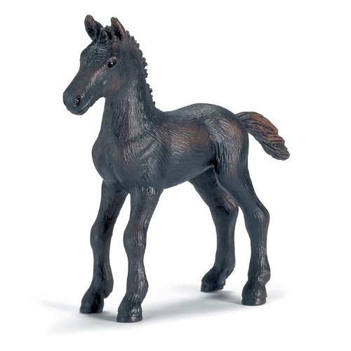 Schleich Horses Frisian Foal Amazon.co.uk Toys & Games