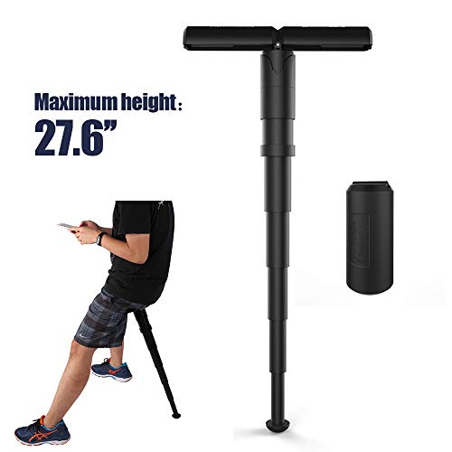 Zinnor Lightweight Adjustable Folding Stool for Outdoor Activities, Travel, Hiking, Camping, and Office