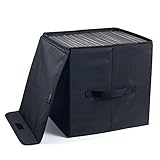 UENTIP Vinyl Record Storage Box for 12-inch Records