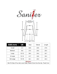Sanifer - Vestido de manga larga para mujer, vestido de suéter, vestido de túnica