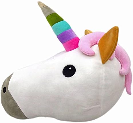 Unicorn Emoji Plush Stuffed Pillow Toy 13 inch -Same Day Shipping
