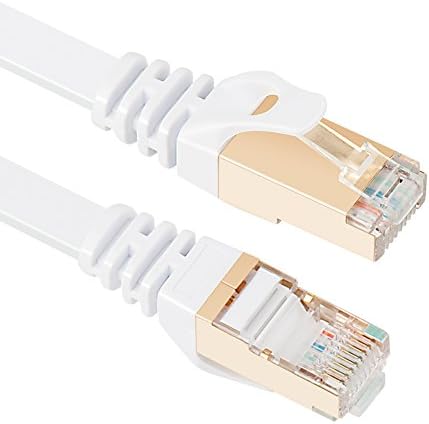 Ethernet Cable, VANDESAIL CAT7 Network Cable RJ45 High Speed STP LAN Cord Gigabit 10/100/1000Mbit/s Gold Plated Lead