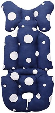 Stroller Seat Liner by JOYREN - Keep Warm 3D Air Mesh Breathable Cushion Seat Pad Used in Pram and Car Seat (Blue)