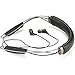 Klipsch R6 Neckband Earbuds with Bluetooth - Black Leather (1062796) - (Renewed)