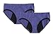 Anigan StainFree 2 Pack Seamless Boyshort Tie Dyed Menstrual Period Panty - Blue