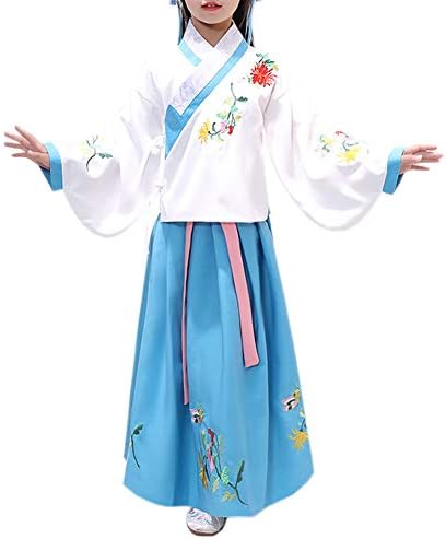 Girls Child Ancient Chinese Traditional Cosplay Costumes Hanfu Fancy Dress