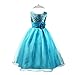 Acecharming Girls Flower Party Wedding Gown Bridesmaid Tulle Ruffle Dress
