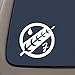 NI163 Boba Fett Journeyman Protectors Insignia Star Wars WHITE Vinyl Car/Laptop/Window/Wall Decal | 5.5