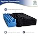 HERMELL PRODUCTS, INC. Egg Crate Foam Wheelchair Cushion, 4 Inch, Black