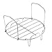 Kspowwin Steamer Rack Trivet with Handles Multiple Purposes Accessories for Instant Pot and Electric Pressure Cookers 6QT 8QT