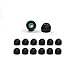 Medium - 6 Pair Earphones Plus Brand Replacement Earbuds, Hybrid Ear Tips for Select Models by Sony and Other Brands (See Compatibility Details Below)