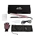 Flat Iron for Hair Straightening, ELFINA Professional Steam Straightener (ionic with LCD, 5 modes,) - Pink