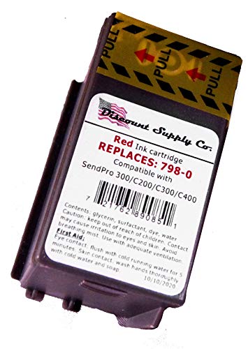 SL-798-0 Pitney Bowes Compatible Ink Cartridge for Sendpro C200, C300 and C400 Postage Meters Supply Co.