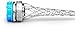 Leviton 3/4-Inch, Straight, Male, Steel Body, Wide-Range Strain-Relief, .520, .730 Cord Range, L7504