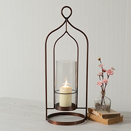 Photo 1 of **** MISSING GLASS***CTW Collection 370530 Large Salvatore Lantern