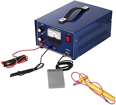 Pulse Spot Welder Machine 110V 400W Gold Silver Jewelry Laser Electric Soldering Accessories Tools with Handle Tool