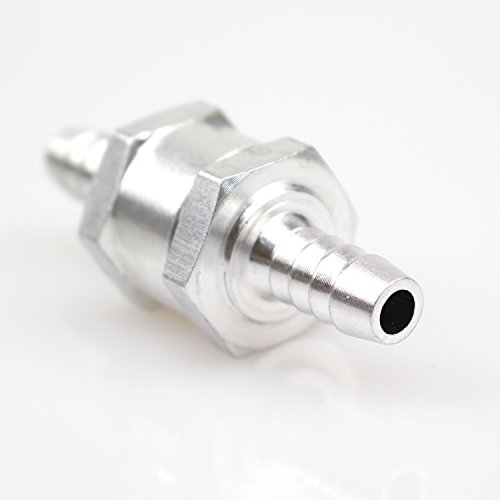 10mm 3/8" Fuel Non Return One Way Check Valve Petrol Diesel Aluminium Alloy