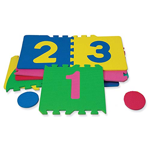 Hopscotch Playmat Foam Interlocking Puzzle Floor Mat 10 Large Number