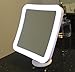 7X Lighted Makeup Mirror with Locking Suction Mount and Ball Joint Swivel
