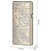 Kivors USB Rechargeable Windproof Flameless Electronic Double Pulse Arc Cigarette Lighter Belief Chinese Dragon Lighter