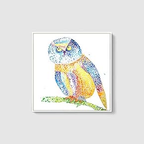 Framed Canvas Wall Art for Living Room, Bedroom Cute Animal Theme Canvas Prints for Home Decoration Ready to Hang - 16x16 inches