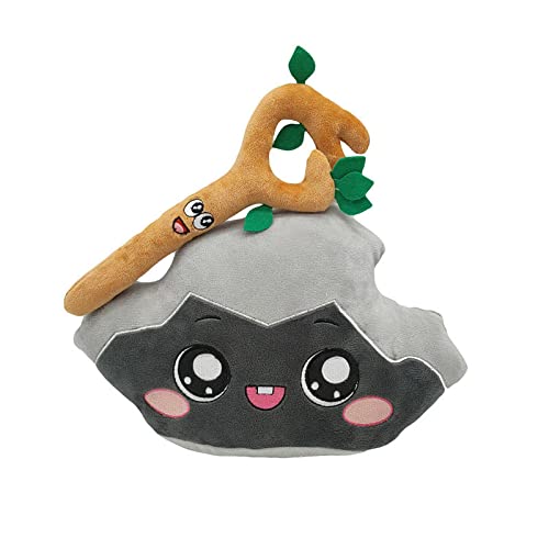 Benolls Boxy and Foxy Plush Toy, Anime Lanky Toys, Soft Stuffed Plushies,Removable Figure Toys Anime Soft Stuffed Doll for Kids and Fans(Rock)