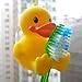 1 X Set 4 pc Cute Duck Bathroom Toothbrush Holder Stand Duckling Ducky