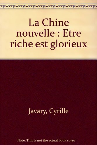 La  Chine nouvelle