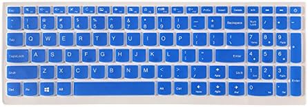 Keyboard Cover Skin for Lenovo 310 15.6", Lenovo 510 15.6", ideapad 110 15.6", ideapad 110 17.3", Lenovo Flex 4 15.6" Laptop, (Semi-Blue)