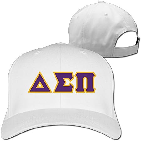 Sigma Delta Tau Pi Peaked Hat Flexfit Hat One Size White