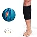 NeoTech Care Calf Compression Sleeve for Calves Support or Shin Splint (Black Color, Size M, 1 Unit)
