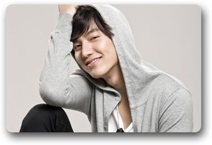 Machine Washable Doormat Lee Min Ho Portrait Custom Entrance Mat Floor Mat Door Mat (23.6x15.7 inch)