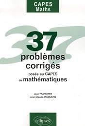 37 problèmes corrigés