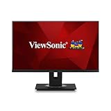 ViewSonic VG2755-2K 27 Inch IPS 1440p Monitor with USB 3.1 Type C HDMI DisplayPort and 40 Degree Tilt Ergonomics for Home and Office