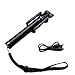 Selfie Stick, Baslo Compact Selfie Stick Extendable Bluetooth Selfie Stick for Mainstream Smart Phones (Black)