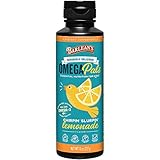 Barlean's Organic Oils Kid's Omega Swirl Fish Oil, Lemonade Flavor, 8 Ounce Bottle