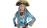 Uma Hat with Braids Descendants Halloween Costume Accessories for Kids, One Size, by Amscan