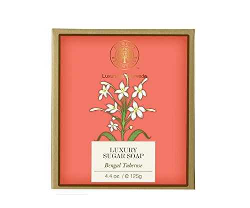 Forest Essentials Luxury Sugar Soap Bengal Tuberose - 125g