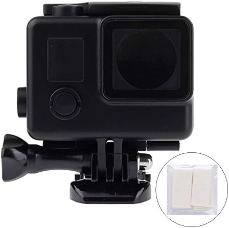 Trehapuva Blackout Waterproof Housing Case Underwater Protective Dive Shell for GoPro Hero 4/3+/3 with Anti Fog Inserts - 30M Deep Water Scuba Case
