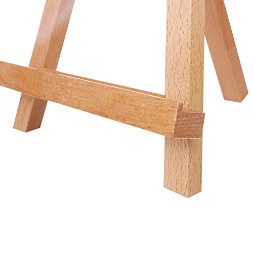 10¼" Tall Tabletop Easel - ATWORTH Small Wood Easel Painting Display Easel A-Frame