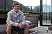SCOTTeVEST Cotton Hoodie for Men - 21 Hidden Pockets - Lightweight Zip Up Sweatshirt for Travel & More