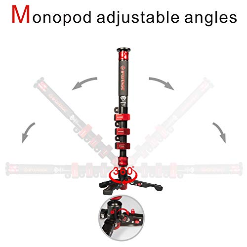 image for IFOOTAGE Camera Monopod with Video Head, Professional 47