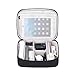 BUBM Travel Electronic Organizer, Double Layer Gadget Storage Bag for Cables, Cord, USB Flash Drive, Power Bank and More-a Sleeve Pouch