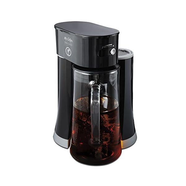 Mr. Coffee 2in1 Iced Tea Brewing System with Glass Pitcher, 2.5
