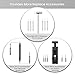 ASUMA 153 PCS Watch Repair Kit Professional Spring Bar Tool Set,Watch Battery Replacement Tool Kit,Watch Band Link Pin Tool Set with Carrying Case and Instruction Manual.