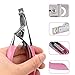 False Nail Clipper Acrylic Nail Tips Cutter, Professional Stainless Steel Nails Clipper Nail Art Kit Nail Catcher Trimmer Manicure Tool for Artificial Gel Acrylic Nail